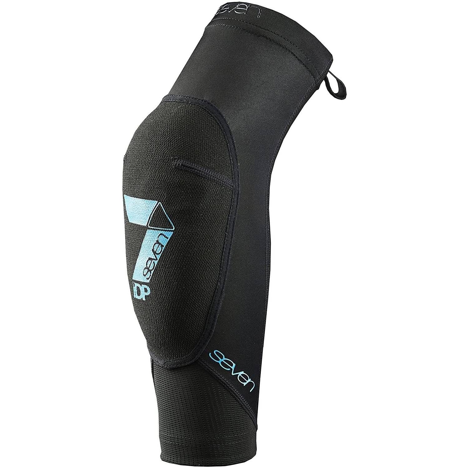 Seven IDP Ginocchiere Per Bambini Kids Transition – Protezione Per Bici E Monopattino – Nero/Blu, Taglia Small (2-4 Anni)