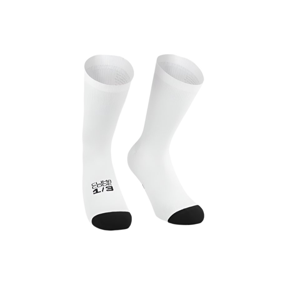 Assos Endurance Socks S11 White Series / 0 Apparel - Clothing - Socks