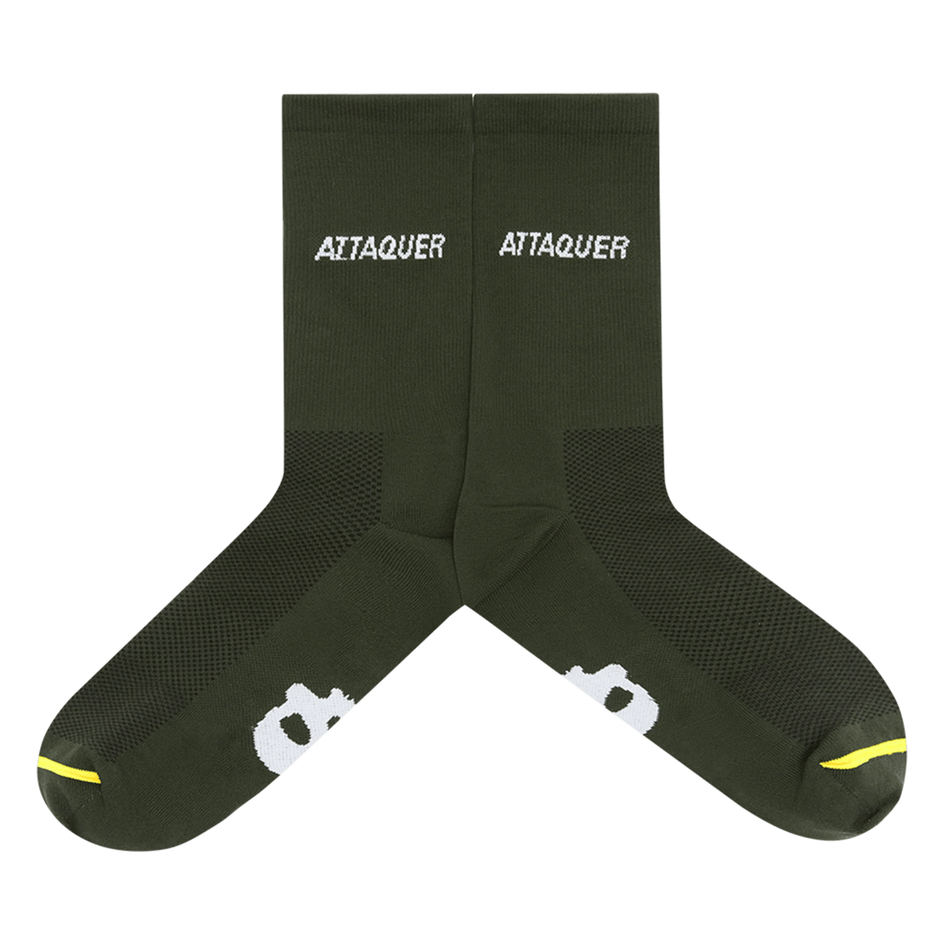 Attaquer All Day Side Logo Socks Pine / S Apparel - Clothing - Socks