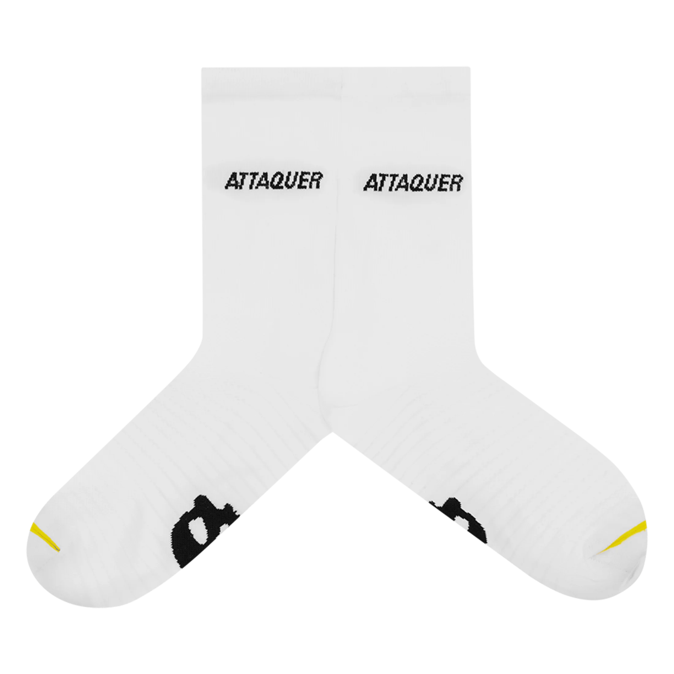 Attaquer All Day Side Logo Socks White / S Apparel - Clothing - Socks