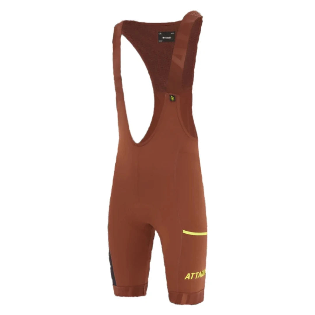 Attaquer Men's Cargo Bib Shorts Burnt Orange / L Apparel - Clothing - Men's Bibs - Road - Bib Shorts