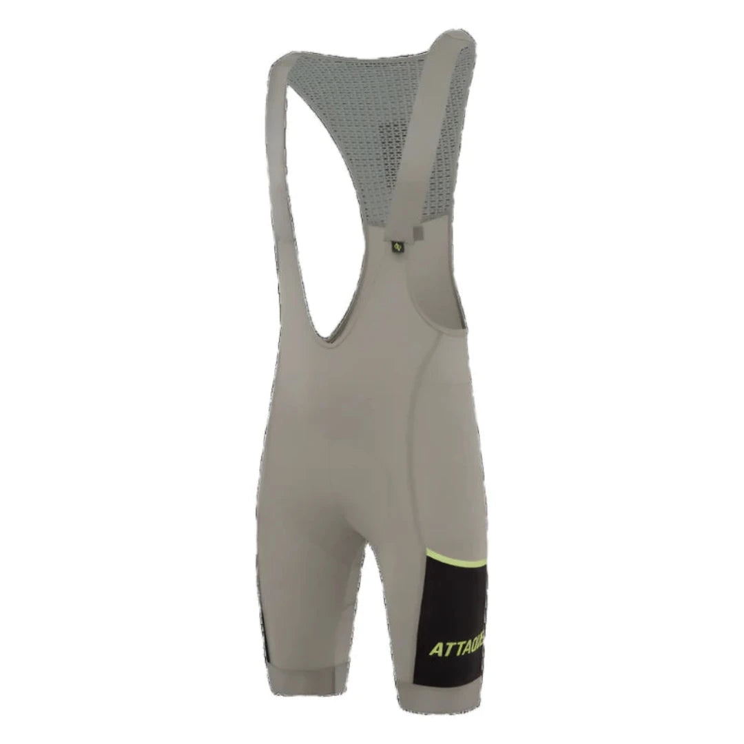 Attaquer Men's Cargo Bib Shorts Grey Smoke / L Apparel - Clothing - Men's Bibs - Road - Bib Shorts