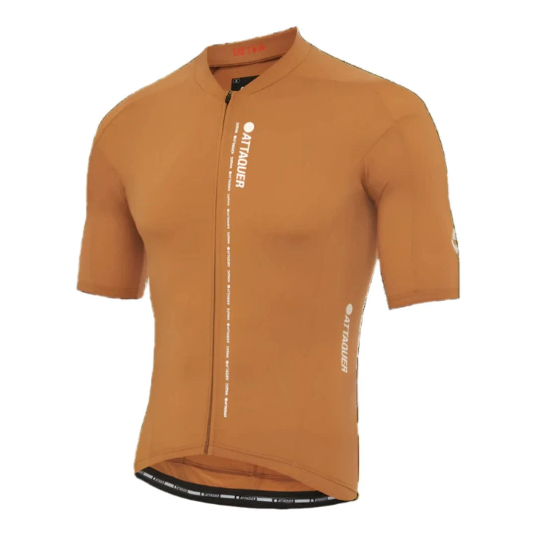 Attaquer Men's Intra Jersey Ochre / XS Apparel - Clothing - Men's Jerseys - Road