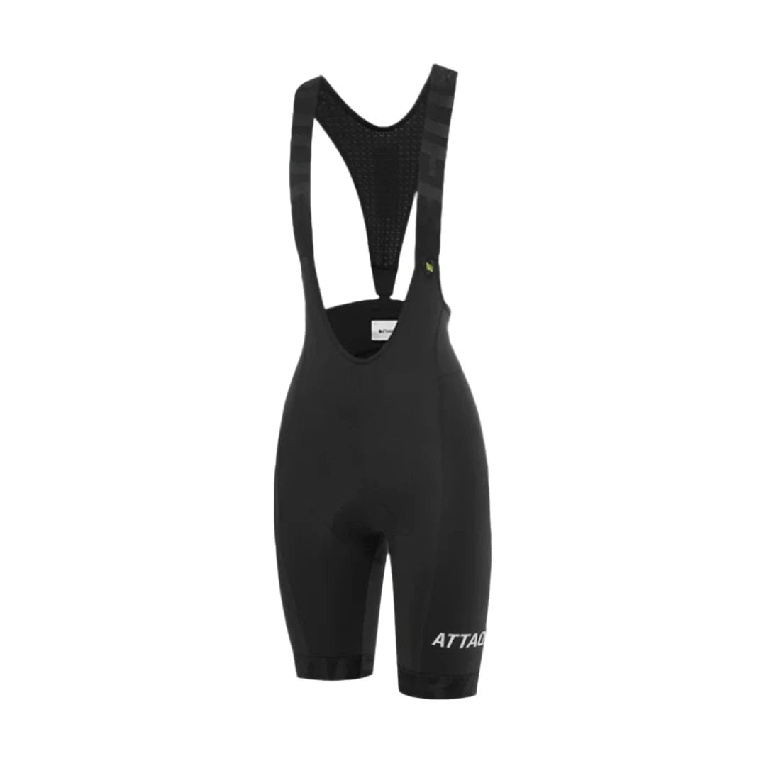 Attaquer Women's All Day Detachable Bib Shorts Black / XXS Apparel - Clothing - Women's Bibs - Road - Bib Shorts