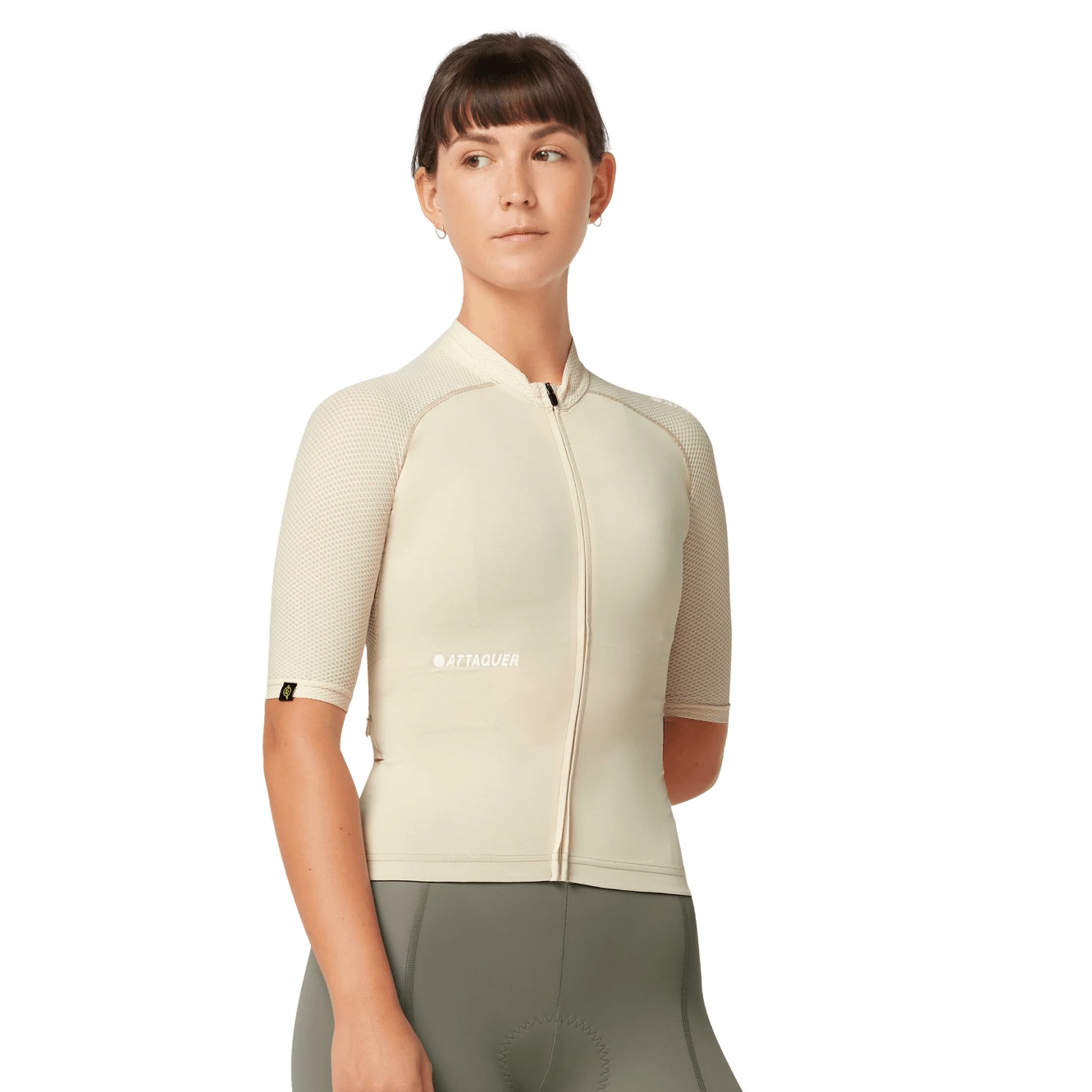 Attaquer Women's All Day Jersey Eggshell / XXS Apparel - Clothing - Women's Jerseys - Road