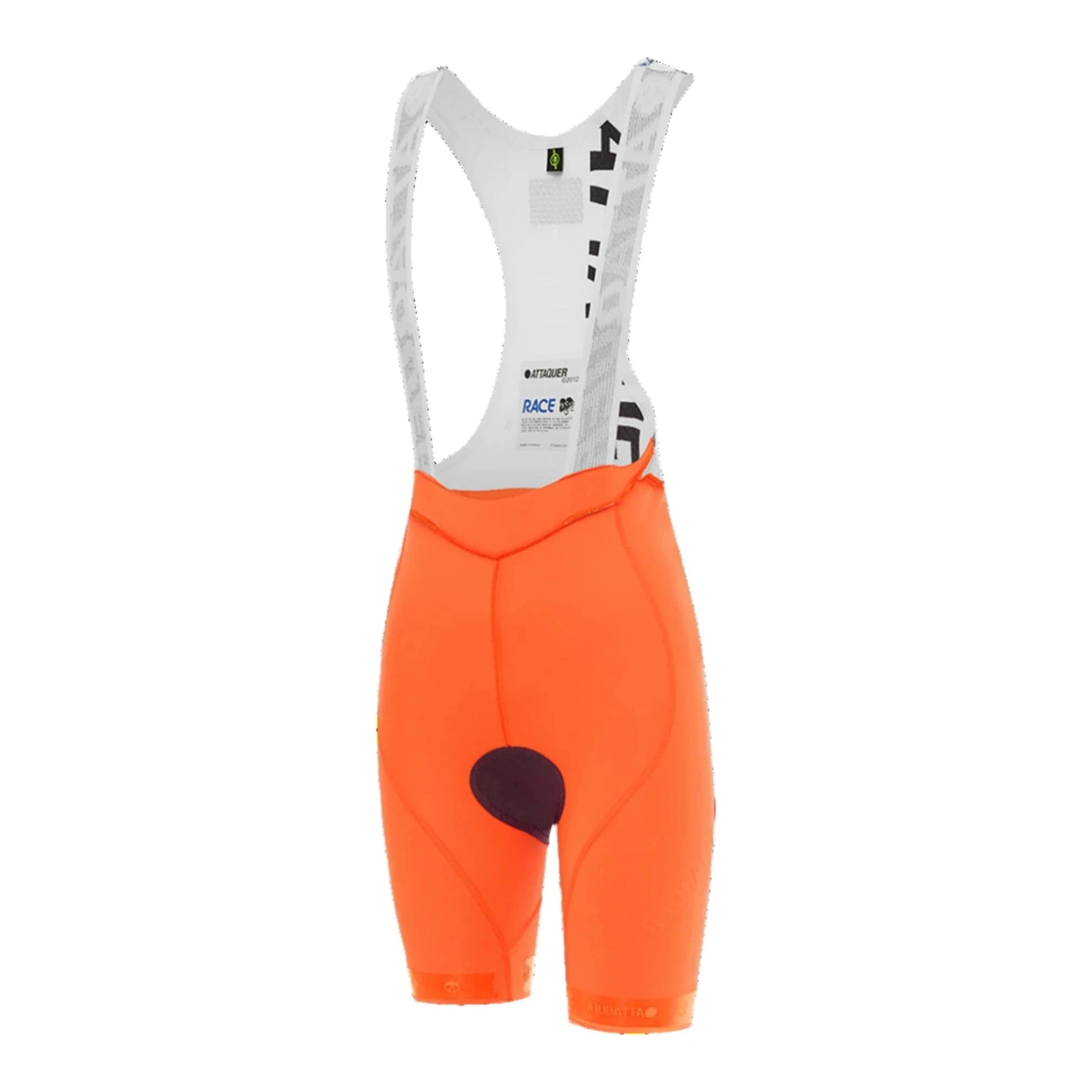 Attaquer Women's Race 3.0 Bib Shorts Orange / XXS Apparel - Clothing - Women's Bibs - Road - Bib Shorts