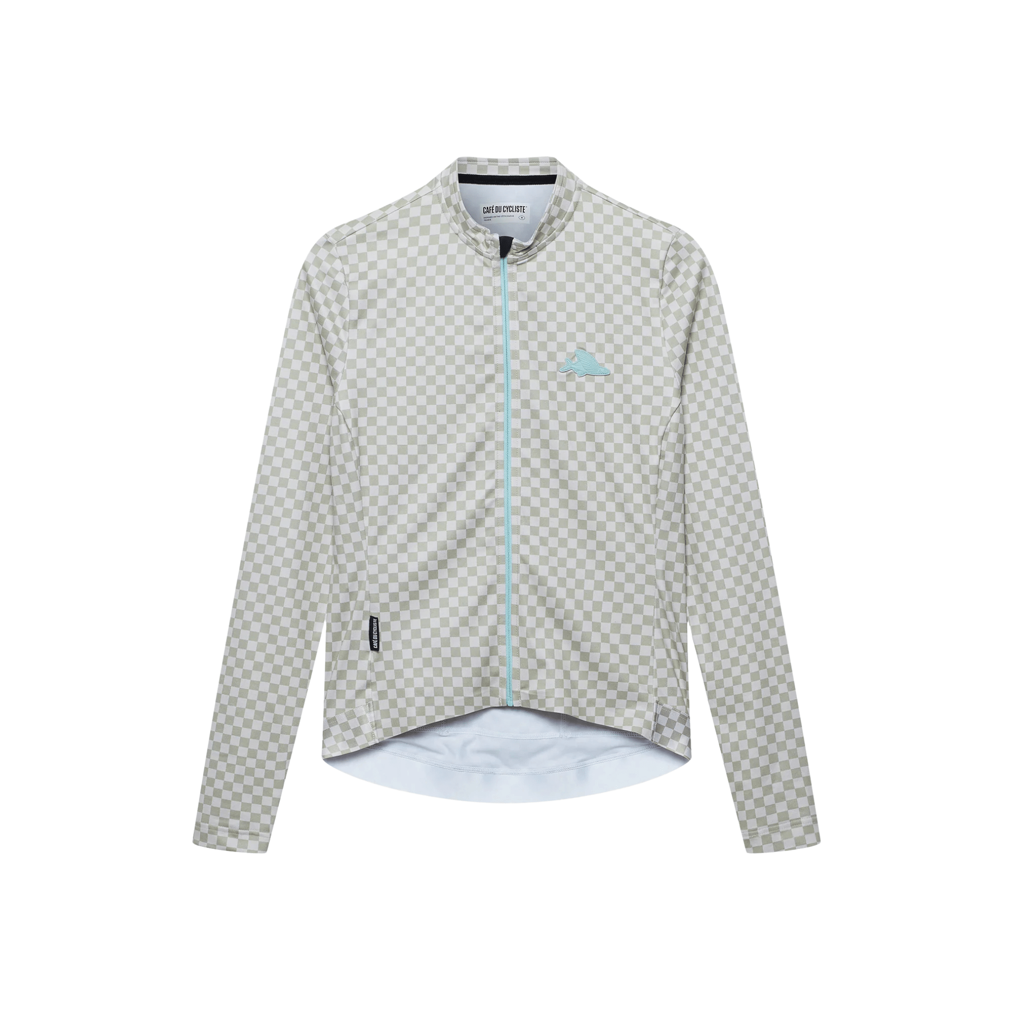 Café du Cycliste Men's Constance LS Jersey Puddle / XXS Apparel - Clothing - Men's Jerseys - Road