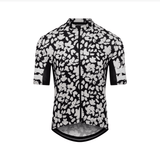Café du Cycliste Men's Floriane Jersey Black Print / XS Apparel - Clothing - Men's Jerseys - Road