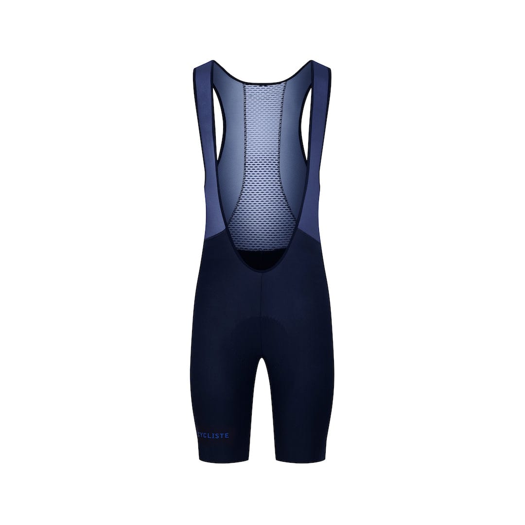 Café du Cycliste Men's Marinette Bib Shorts Navy / XS Apparel - Clothing - Men's Bibs - Road - Bib Shorts