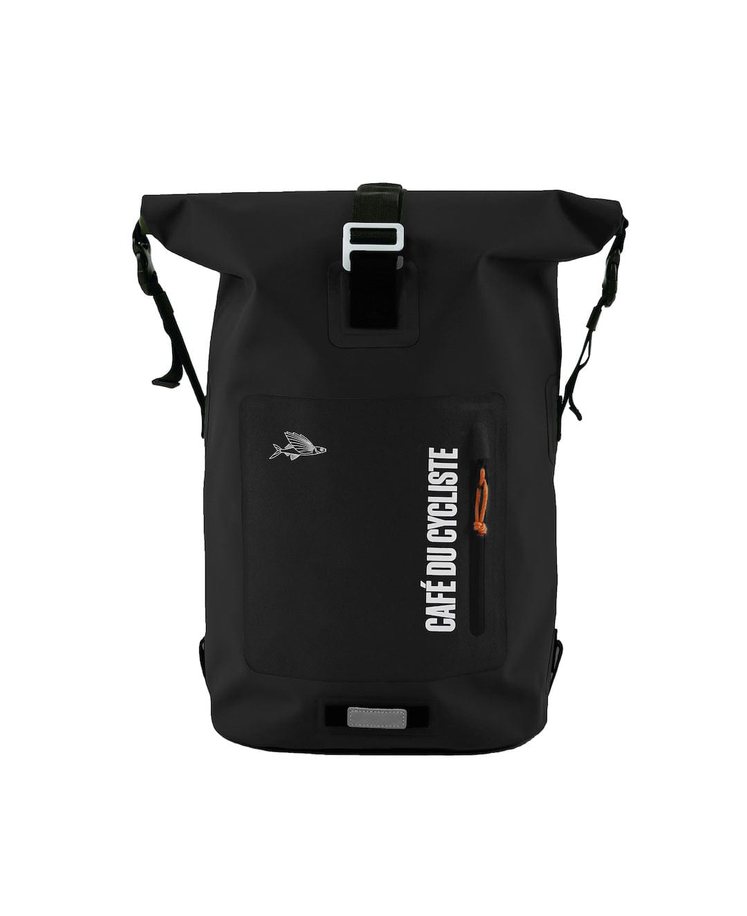 Café du Cycliste Waterproof Backpack Black Accessories - Bags - Backpacks