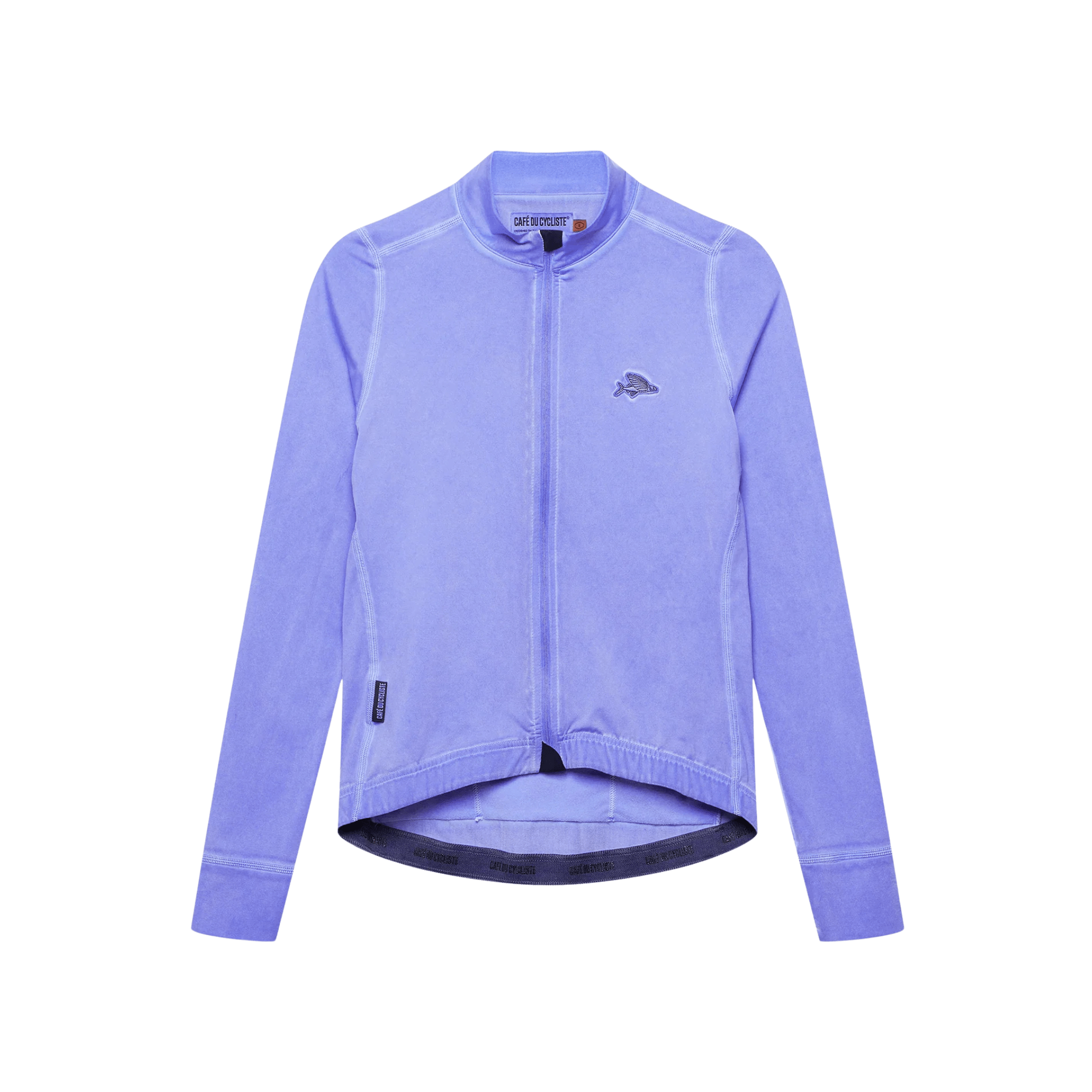 Café du Cycliste Women's Charlie LS Jersey Cold Dye Verbena / XXS Apparel - Clothing - Women's Jerseys - Road