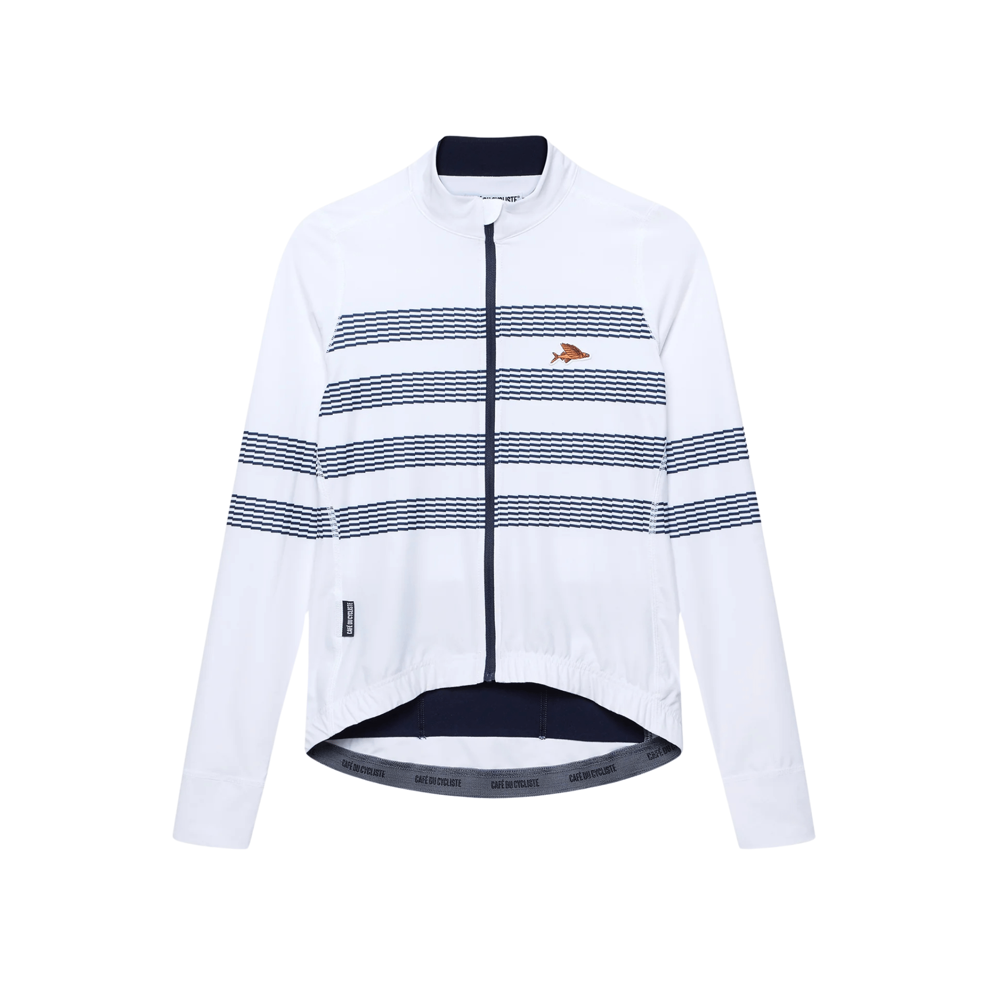 Café du Cycliste Women's Charlie LS Jersey Mariniere / XXS Apparel - Clothing - Women's Jerseys - Road