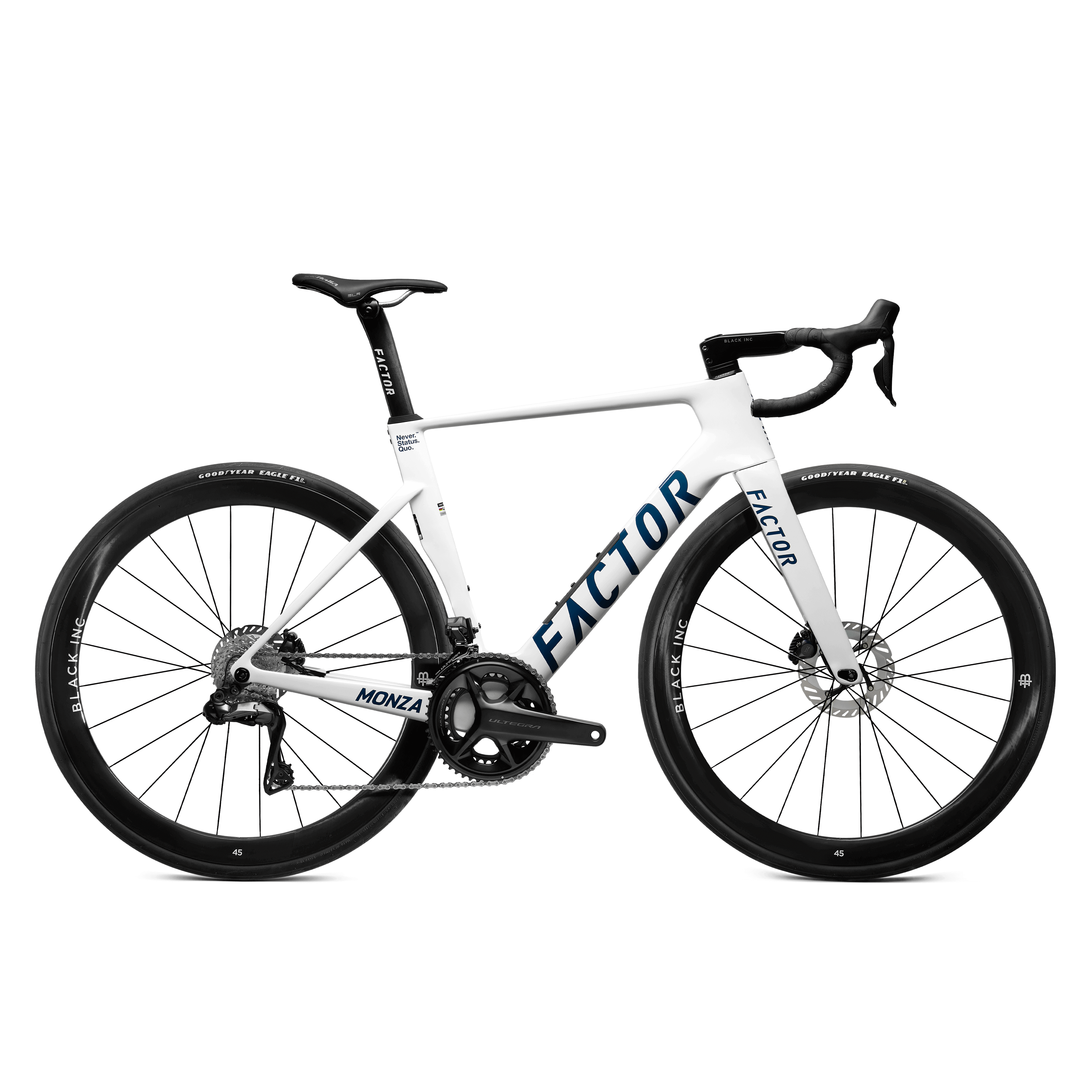 Factor Monza Ultegra Di2 White / 45 Bikes - Road