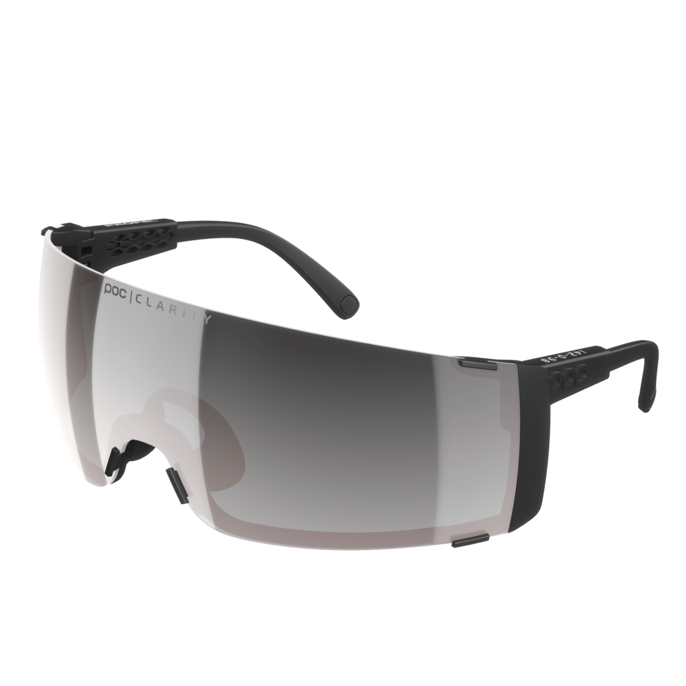 POC Propel Sunglasses Uranium Black/Clarity Road/Sunny Silver Apparel - Apparel Accessories - Sunglasses