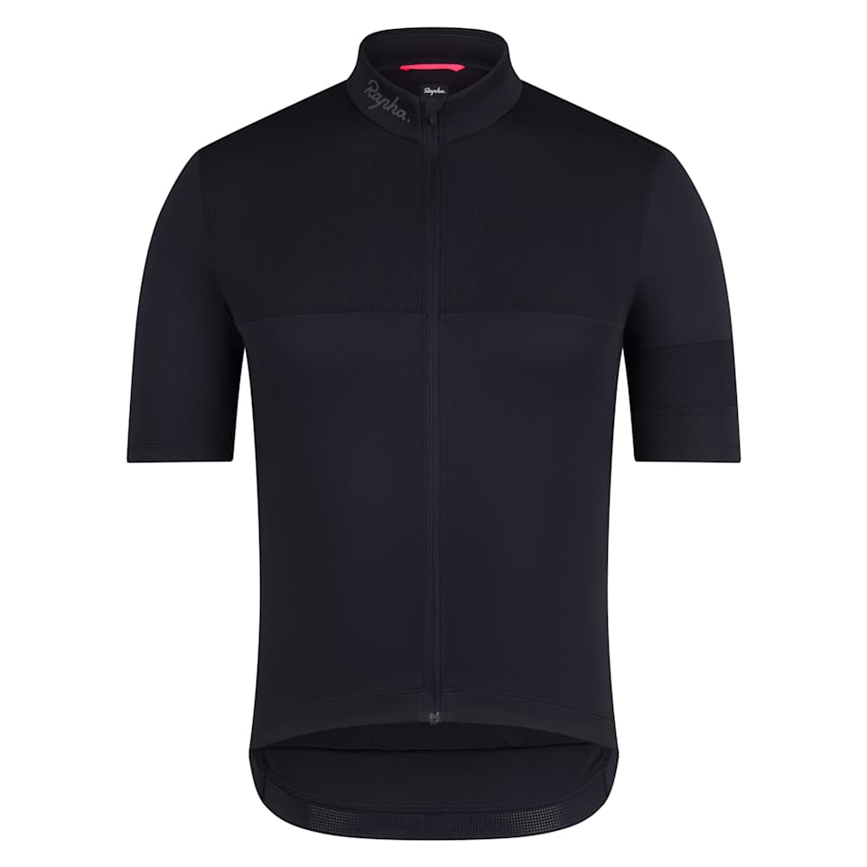 Rapha Men's Brevet Element Jersey Black/Grey / S Apparel - Clothing - Men's Jerseys - Road