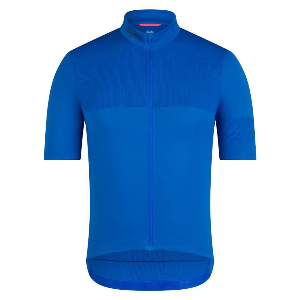 Rapha Men's Brevet Element Jersey Cobalt/Dark Navy / S Apparel - Clothing - Men's Jerseys - Road