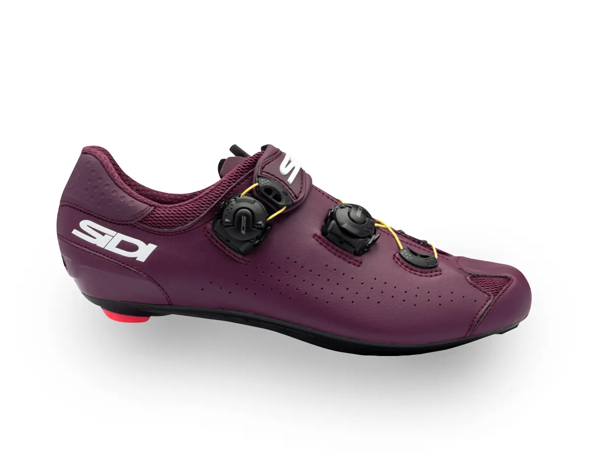 Sidi Genius 10 Shoes Wine / 39 Apparel - Apparel Accessories - Shoes - Road