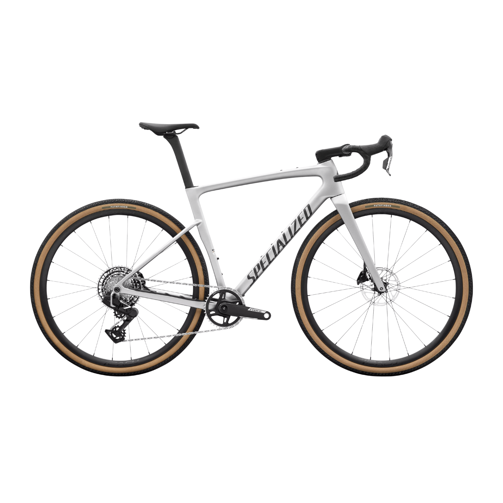 silver gravel bike Specialized Crux 5 Expert SRAM Force XLPR – Bici