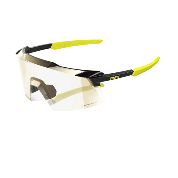 Gloss Metallic Black/Gold Mirror Photochromic Lens