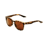 100% Hudson Soft Tact Havana - Bronze Lens Apparel - Apparel Accessories - Sunglasses