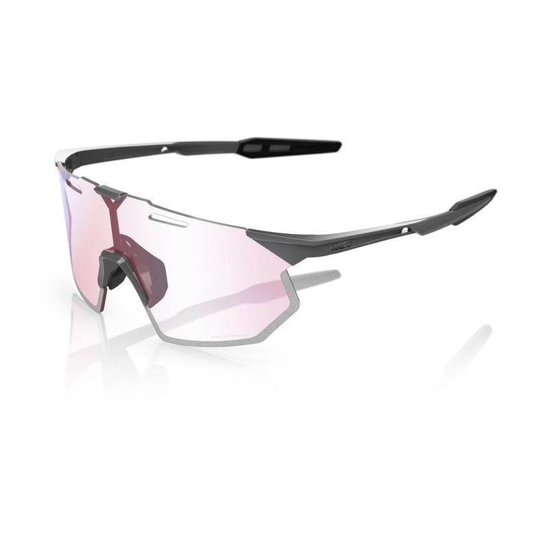 100% Hypercraft SQ Gloss Light Grey/Rose Gold Mirror Photochromic Lens Apparel - Apparel Accessories - Sunglasses