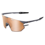 100% Hypercraft SQ Soft Tact Grey/HiPER Copper Mirror Lens Apparel - Apparel Accessories - Sunglasses