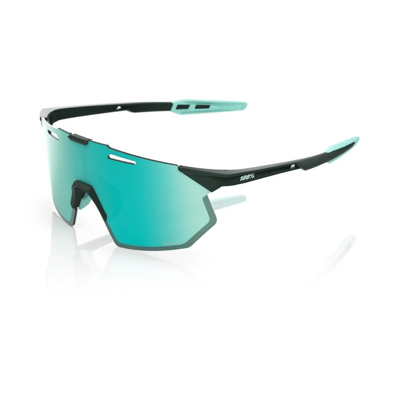 100% Hypercraft SQ Soft Tact Juniper/HiPER Mint Mirror Lens Apparel - Apparel Accessories - Sunglasses