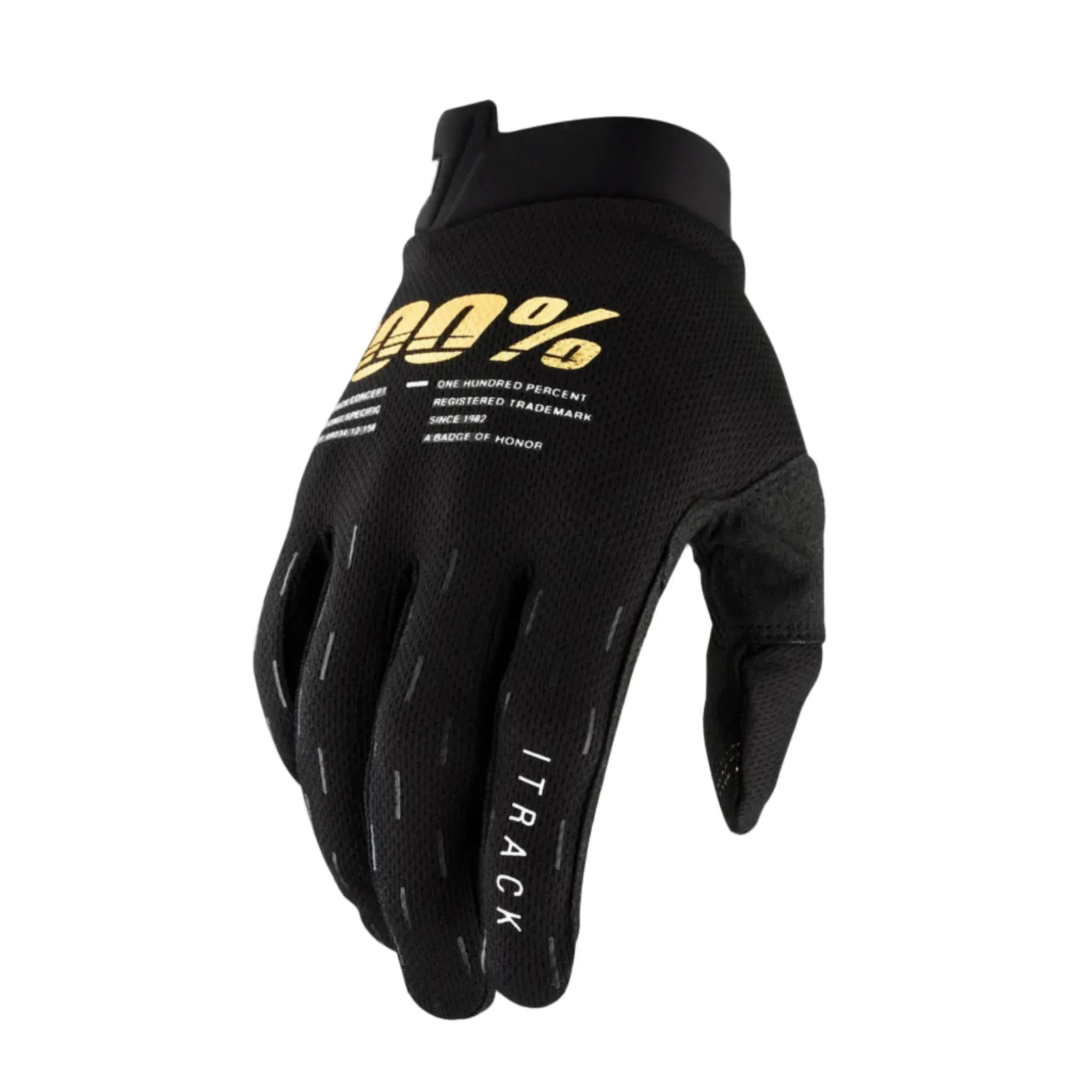 100% iTrack Youth Gloves Black / Small Apparel - Clothing - Gloves
