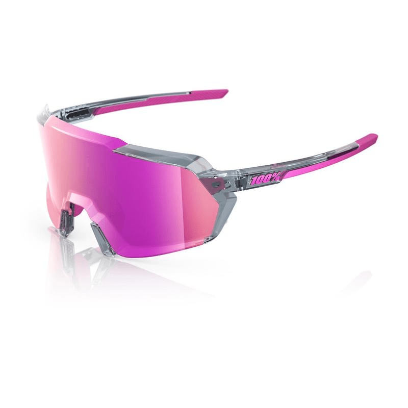 100% Korbin Polished Translucent Grey/Purple Multilayer Mirror Lens Apparel - Apparel Accessories - Sunglasses