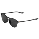 100% Legere Round Black Smoke Lens Apparel - Apparel Accessories - Sunglasses