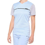 100% Ridecamp Jersey Women's Powder Blue/Grey / M Apparel - Clothing - Women's Jerseys - Mountain