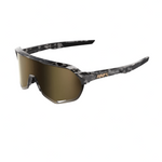 100% S2 Gloss Black Havana/Soft Gold Mirror Lens Apparel - Apparel Accessories - Sunglasses