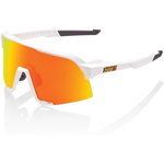 100% S3 Soft Tact White/HiPER Red Multilayer Mirror Lens Apparel - Apparel Accessories - Sunglasses