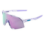 100% S3 Sunglasses Polished Black/HiPER Polarized Lavender Mirror Lens Apparel - Apparel Accessories - Sunglasses