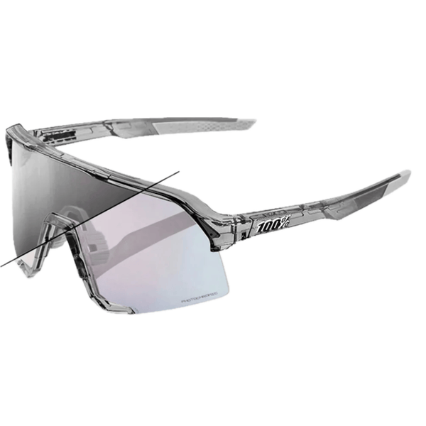 Polished Translucent Grey/Rose Gold Mirror Photochromic Lens