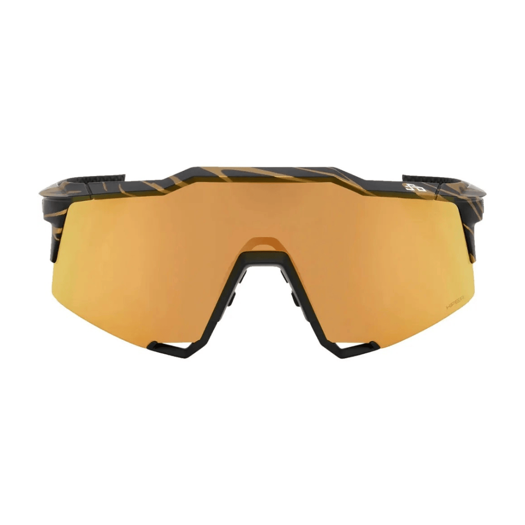 100% Speedcraft Peter Sagan Limited Edition Metallic Gold Flake/HiPER Gold Mirror Lens Apparel - Apparel Accessories - Sunglasses