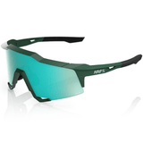 100% Speedcraft Soft Tact Juniper/HiPER Mint Mirror Lens Apparel - Apparel Accessories - Sunglasses