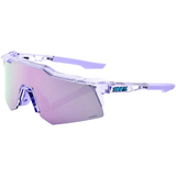 100% Speedcraft XS Sunglasses Polished Translucent Lavender frame - HiPER Lavender Mirror Lens Apparel - Apparel Accessories - Sunglasses