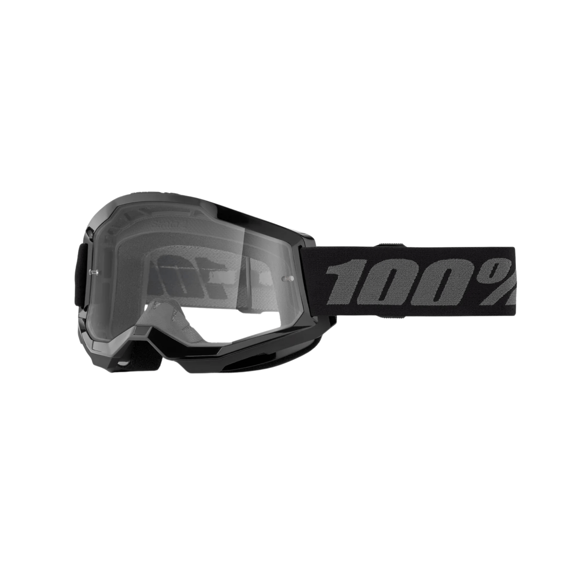100% Strata 2 Goggles Black, Clear Lens Apparel - Apparel Accessories - Sunglasses
