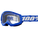 100% Strata 2 Goggles Blue, Clear Lens Apparel - Apparel Accessories - Goggles