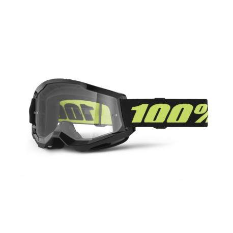 100% Strata 2 Goggles Solar Eclipse, Clear Lens Apparel - Apparel Accessories - Goggles