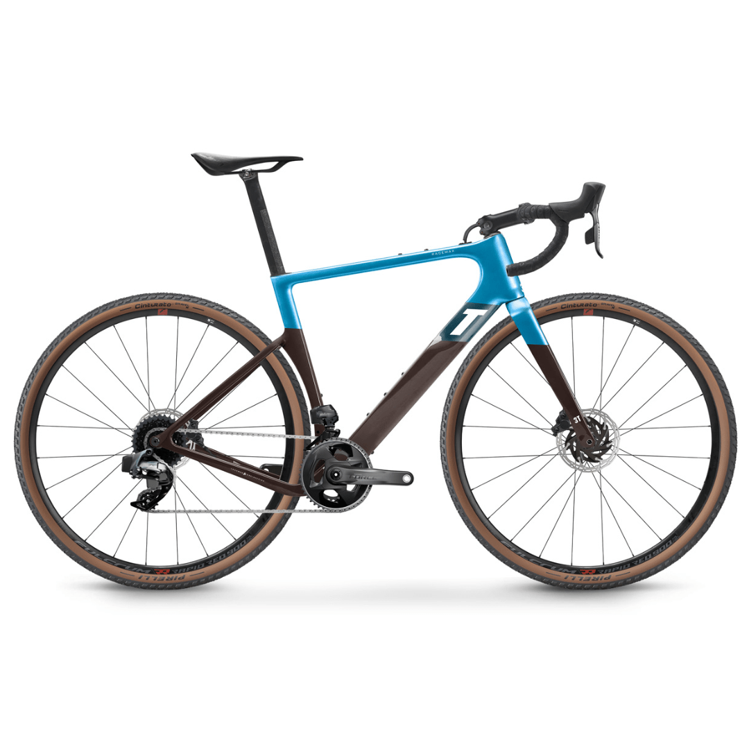 3T Exploro Max Eagle AXS 1x12 Blue/Brown / 54 Bikes - Gravel