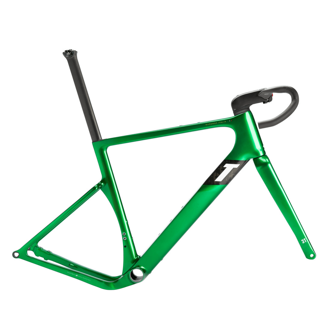 3T Exploro RaceMax Italia Frameset Verde / 51 Bikes - Frames - Gravel