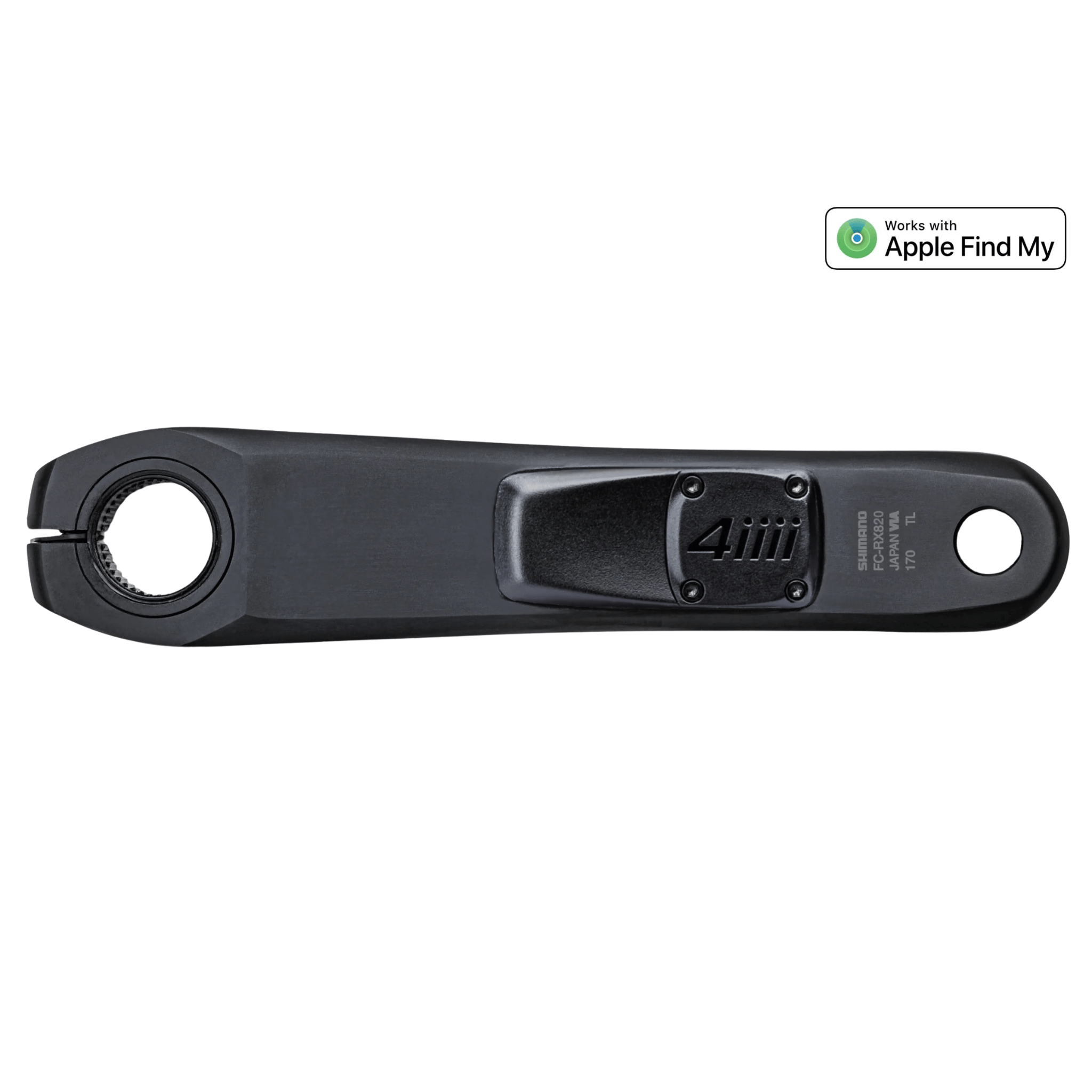 4iiii PRECISION 3+ Ride Ready GRX FC-RX810/RX820 Power Meter Left 4iiii PRECISION 3+ Ride Ready GRX FC-RX810/RX820 Power Meter Left