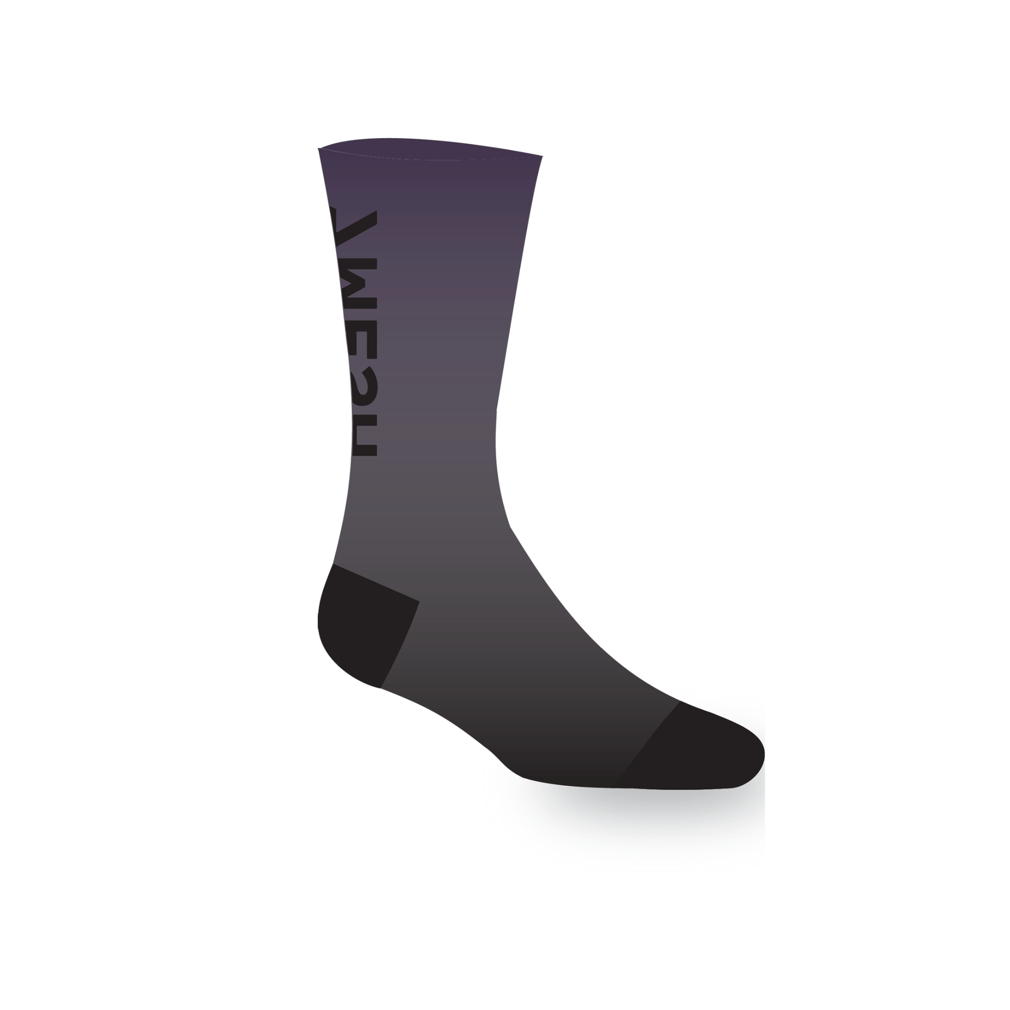 7mesh Fading Light Sock Purple Velvet / S Apparel - Clothing - Socks