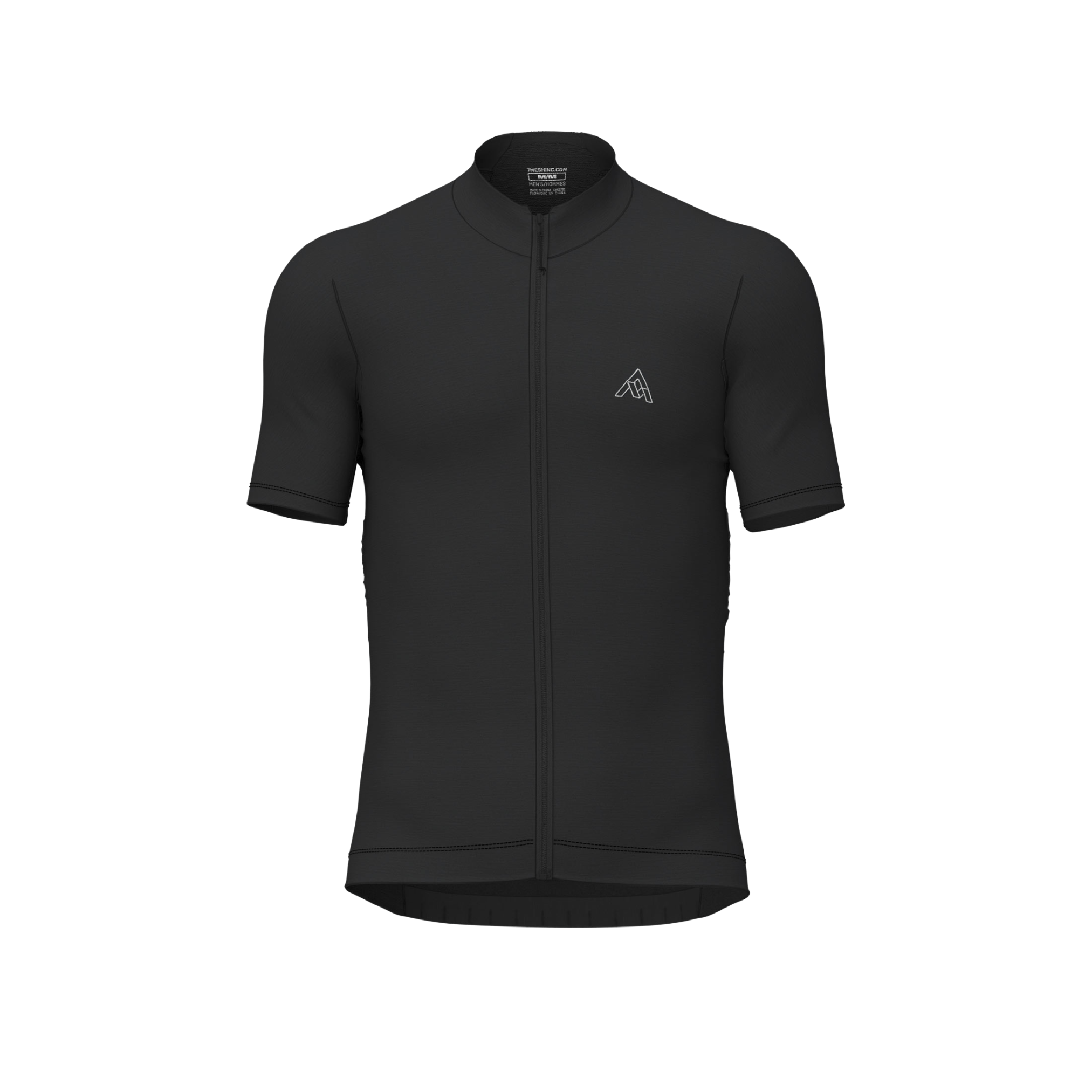 7mesh Men's Ashlu Merino Jersey SS Black / XS Apparel - Clothing - Men's Jerseys - Road