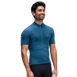 7mesh Men's Ashlu Merino Jersey SS Deep Sea / XS Apparel - Clothing - Men's Jerseys - Road