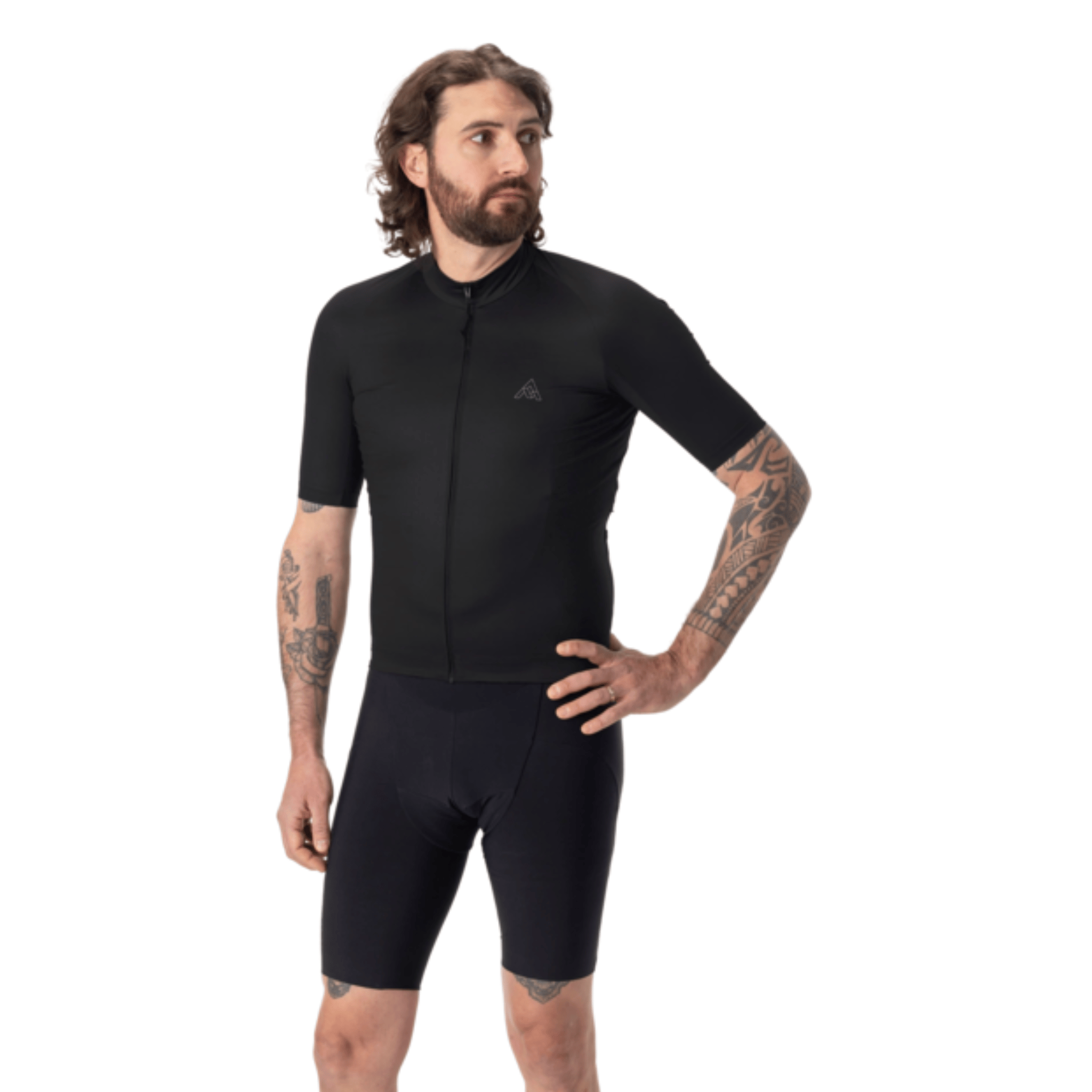 7mesh Men's Atlas Jersey SS Black / L Apparel - Clothing - Men's Jerseys - Road