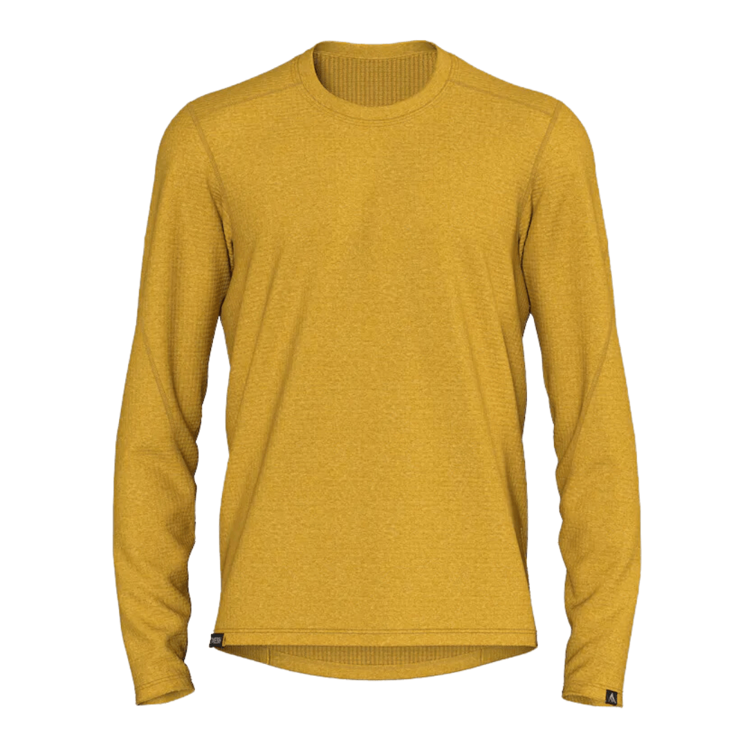 7mesh Men's Gryphon Crew Long Sleeve Honey / Small Apparel - Clothing - Men's Base Layers