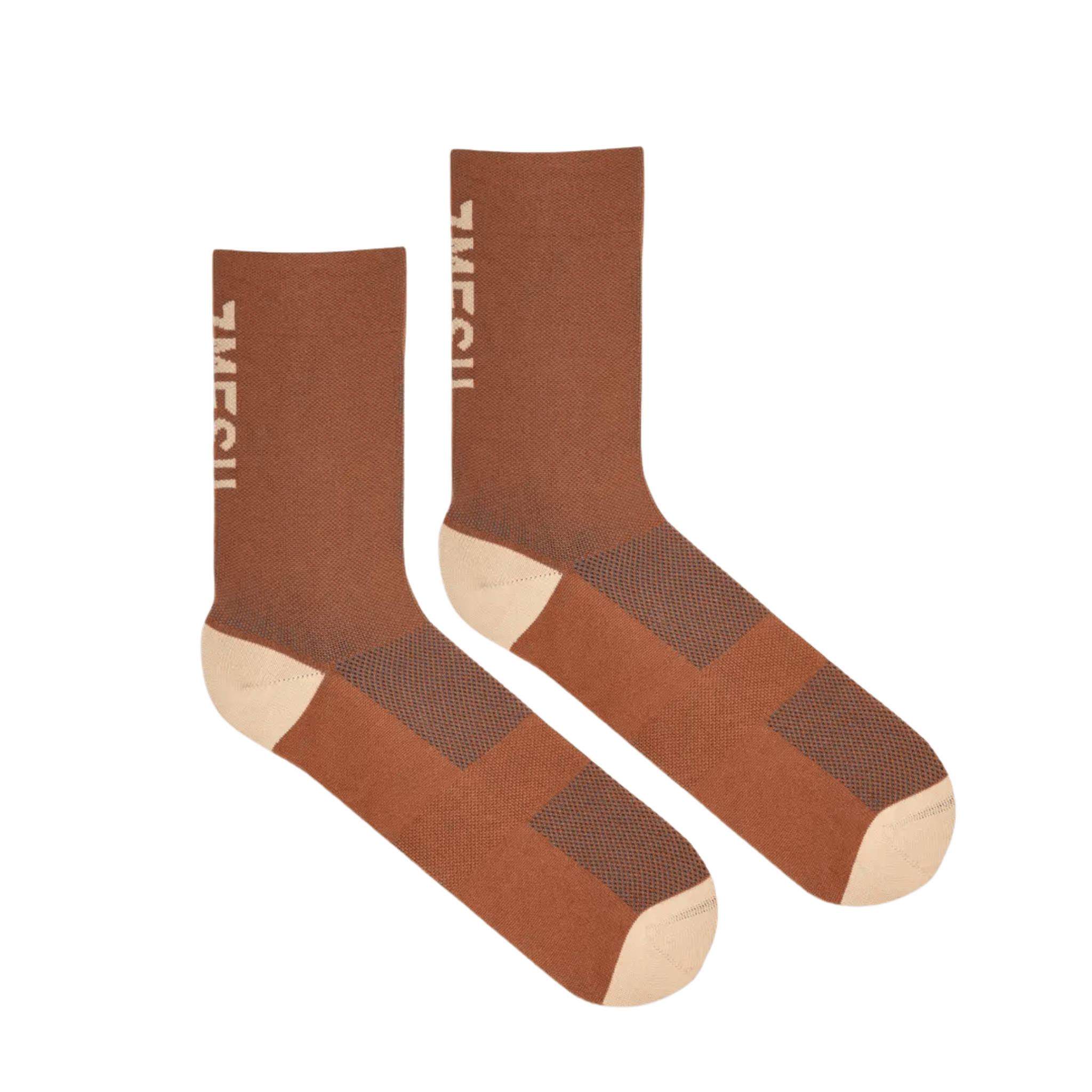 7mesh Word Sock Toffee / S Apparel - Clothing - Socks